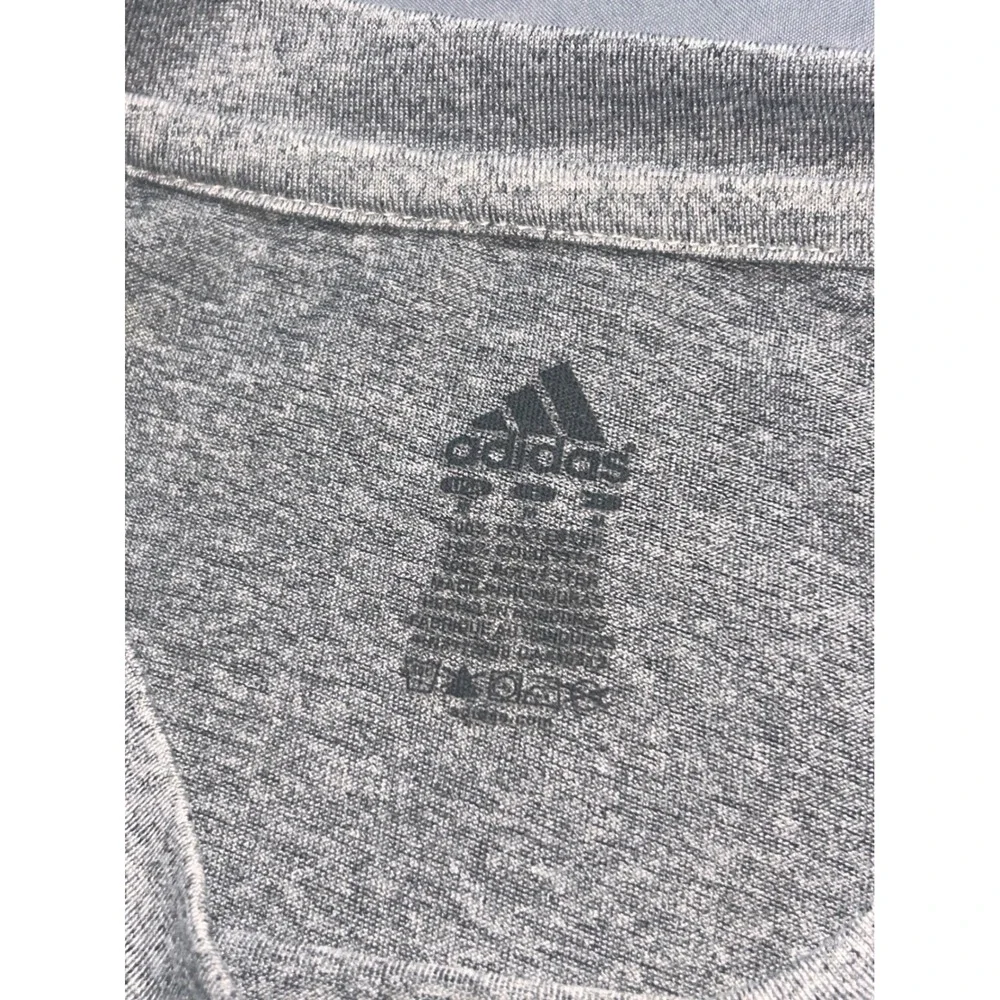 Adidas Indiana Pacers NBA Basketball Climalite Shirt Mens Medium Gray Heather
